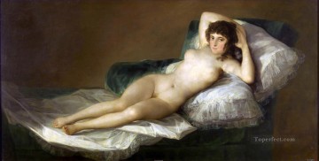  maja arte - Maja desnuda Francisco de Goya